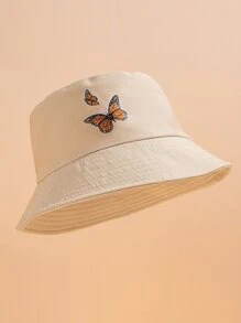 Butterfly Pattern Bucket Hat