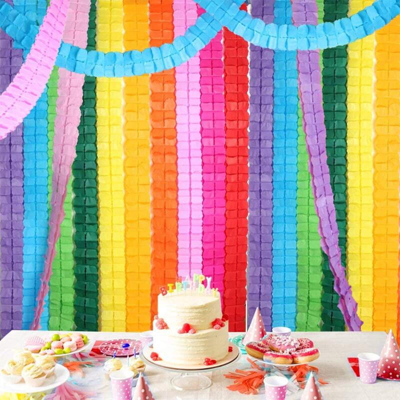 

4pcs Random Color Paper Pull Flower, Multicolor