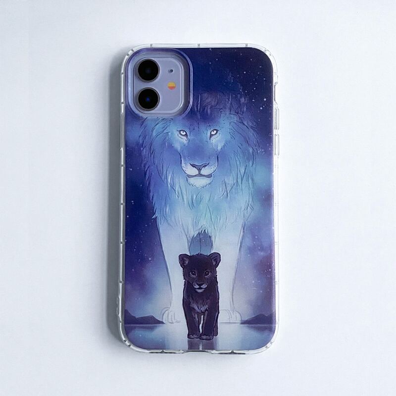 

Lion & Wolf iPhone Case, Multicolor