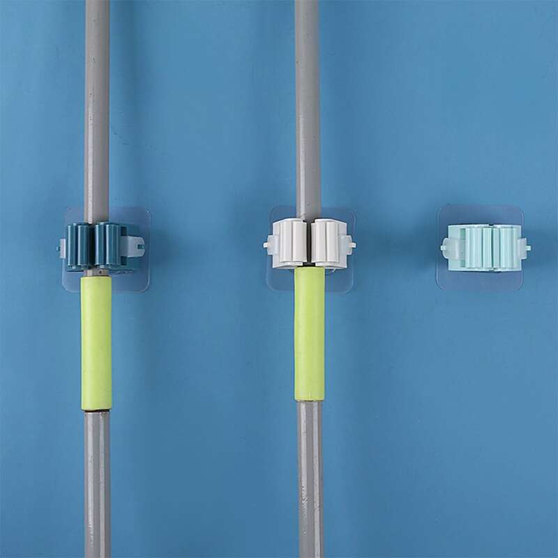 

1pc Random Wall Mounted Mop Hook, Multicolor