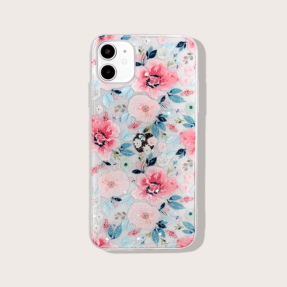 

Flower Print iPhone Case, Multicolor