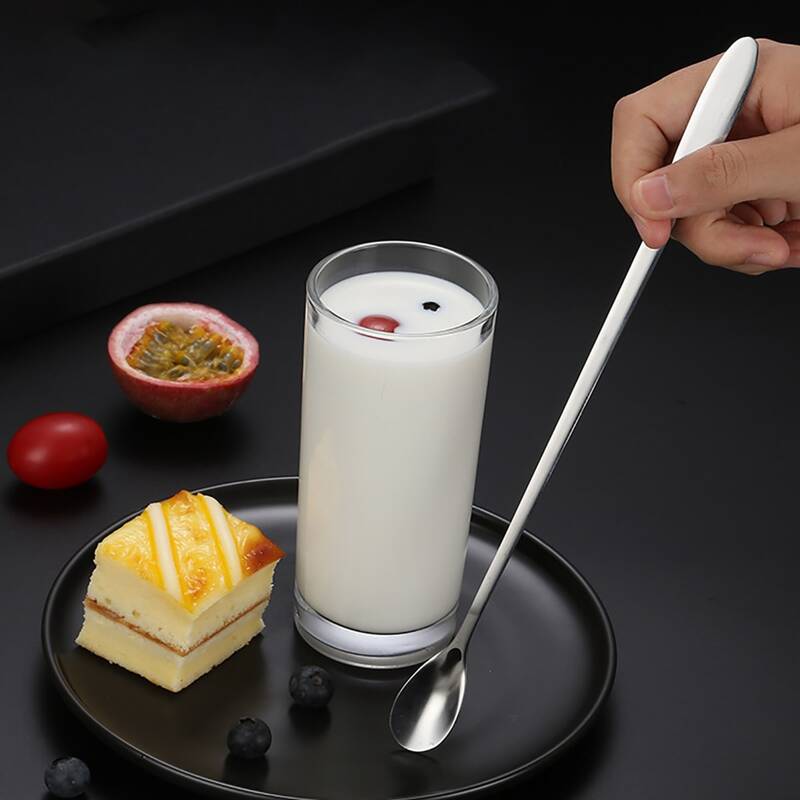 

Long Handle Stirring Spoon, Silver