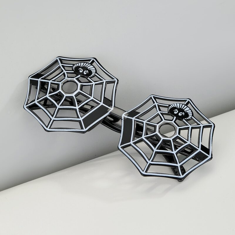 

Guys Halloween Spider Web Glasses, Black