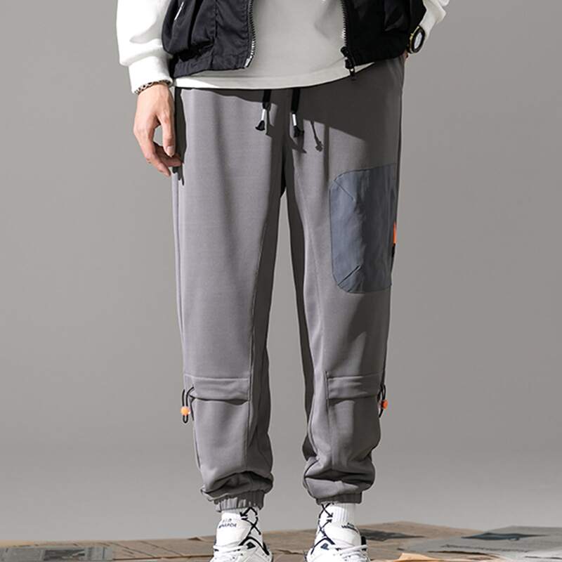 

Guys Pocket Drawstring Pants, Grey