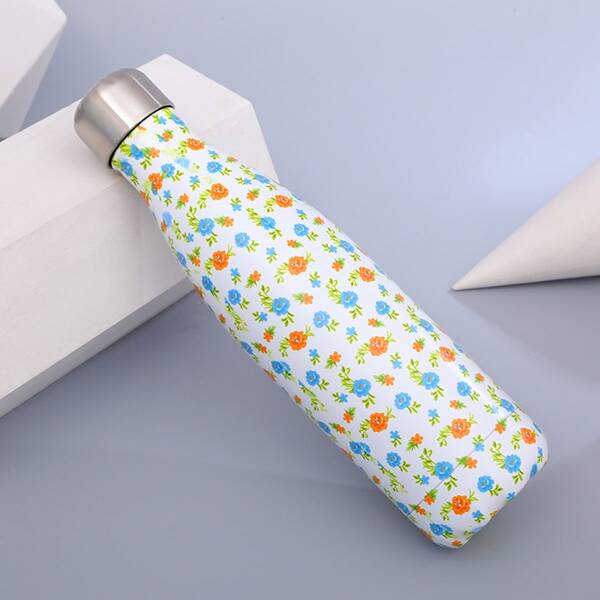 

Flower Print Vacuum Cup, Multicolor