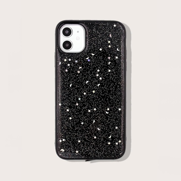 

Чехол для iPhone с рисунком звезды, Чёрный