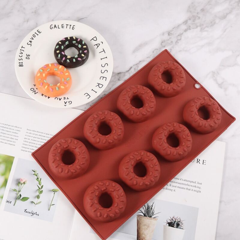 

Silicone Donuts Mold, Burgundy