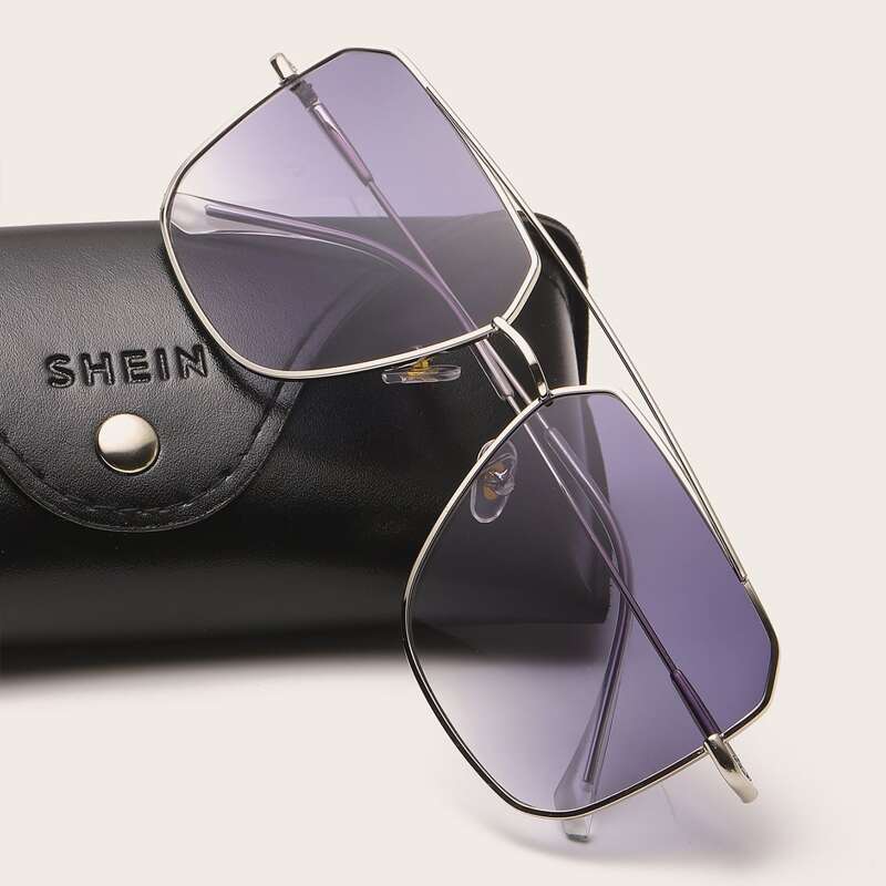 

Guys Top Bar Metal Frame Sunglasses