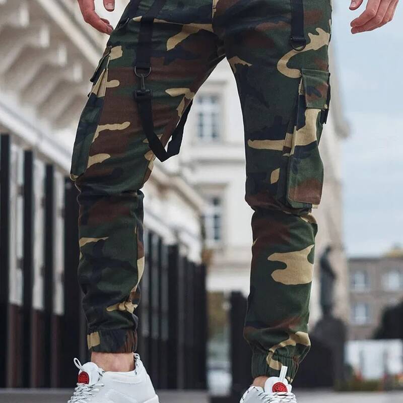 

Guys Camo Pocket Jeans, Multicolor