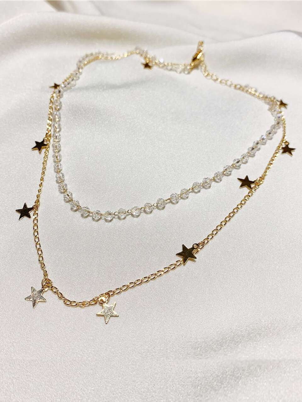 1pc Star Charm Layered Necklace
