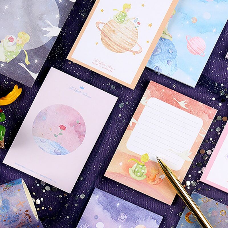 

1pack Cartoon Graphic Random Sticky Note, Multicolor