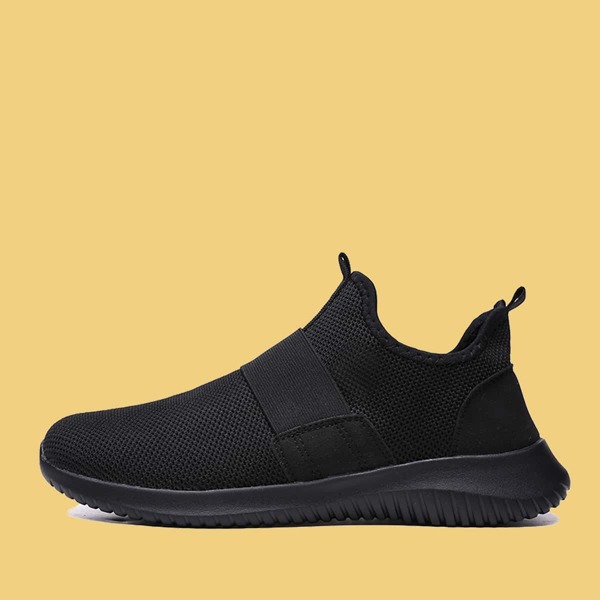 

Men Wide Fit Slip On Sneakers, Black