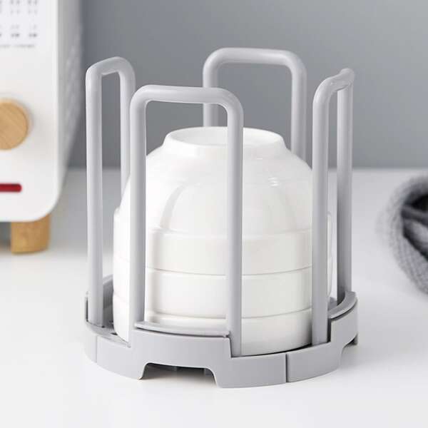 

Kitchen Bowl Drain Rack, Grey