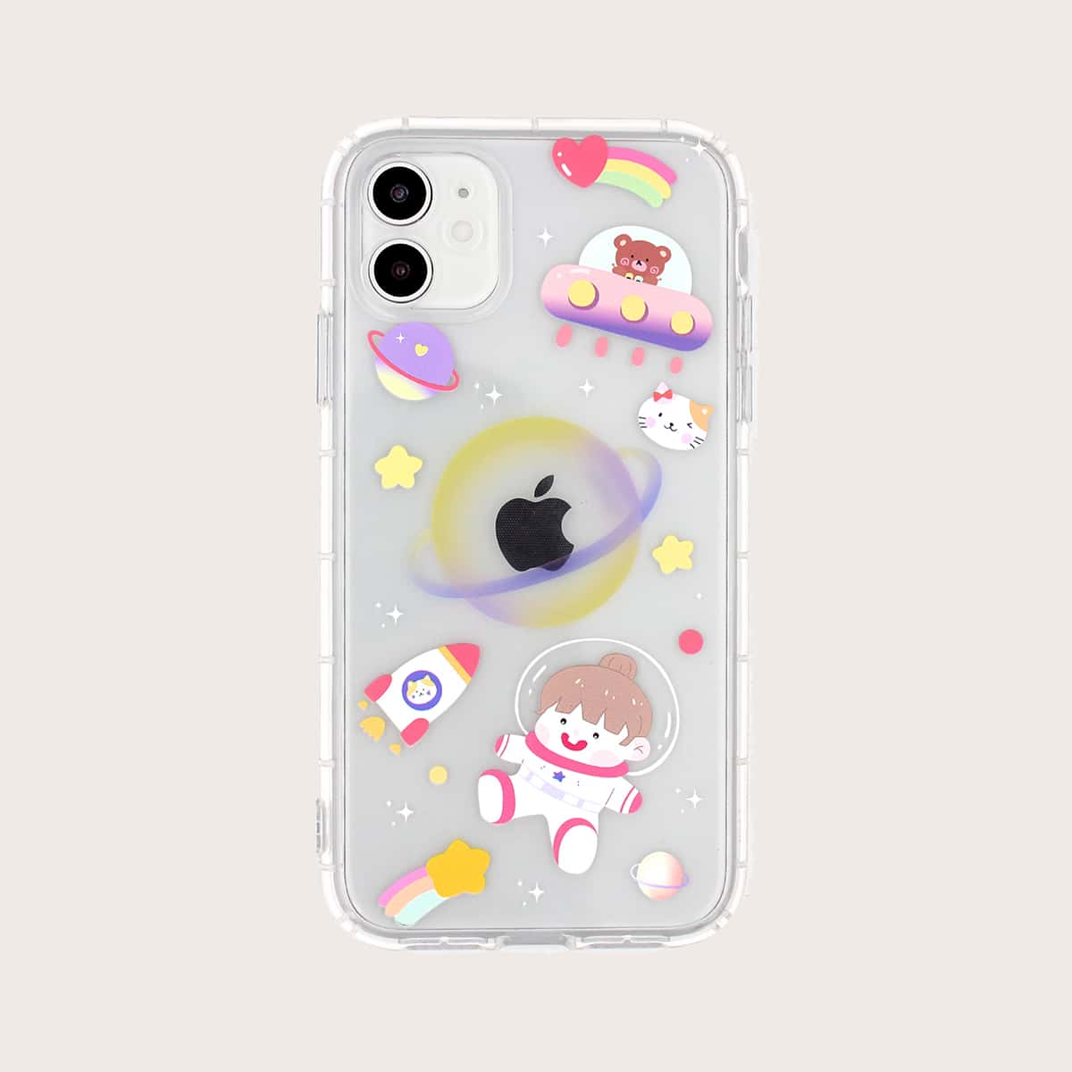 

Cartoon Graphic Clear iPhone Case