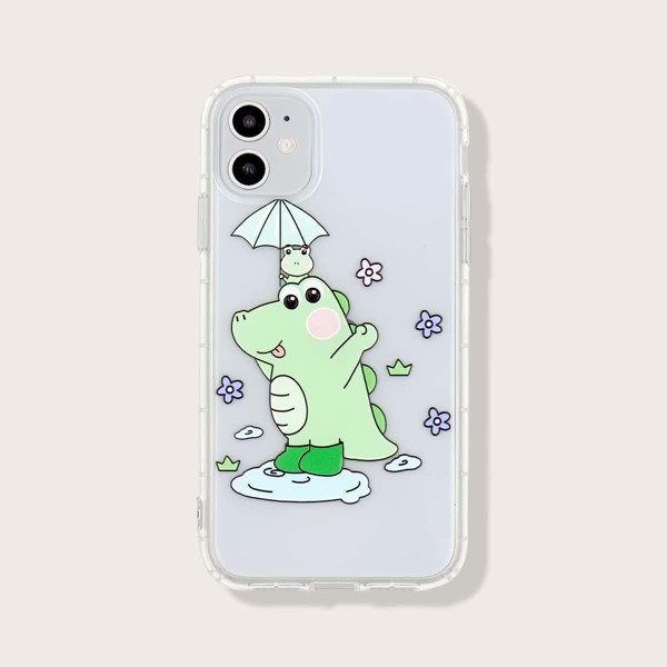 

Cartoon Graphic Clear iPhone Case