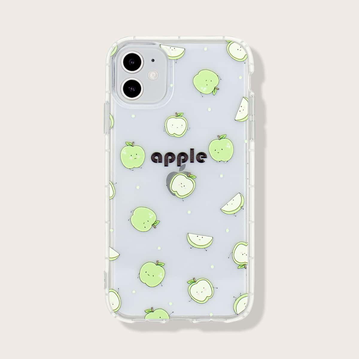

Cartoon Graphic Clear iPhone Case