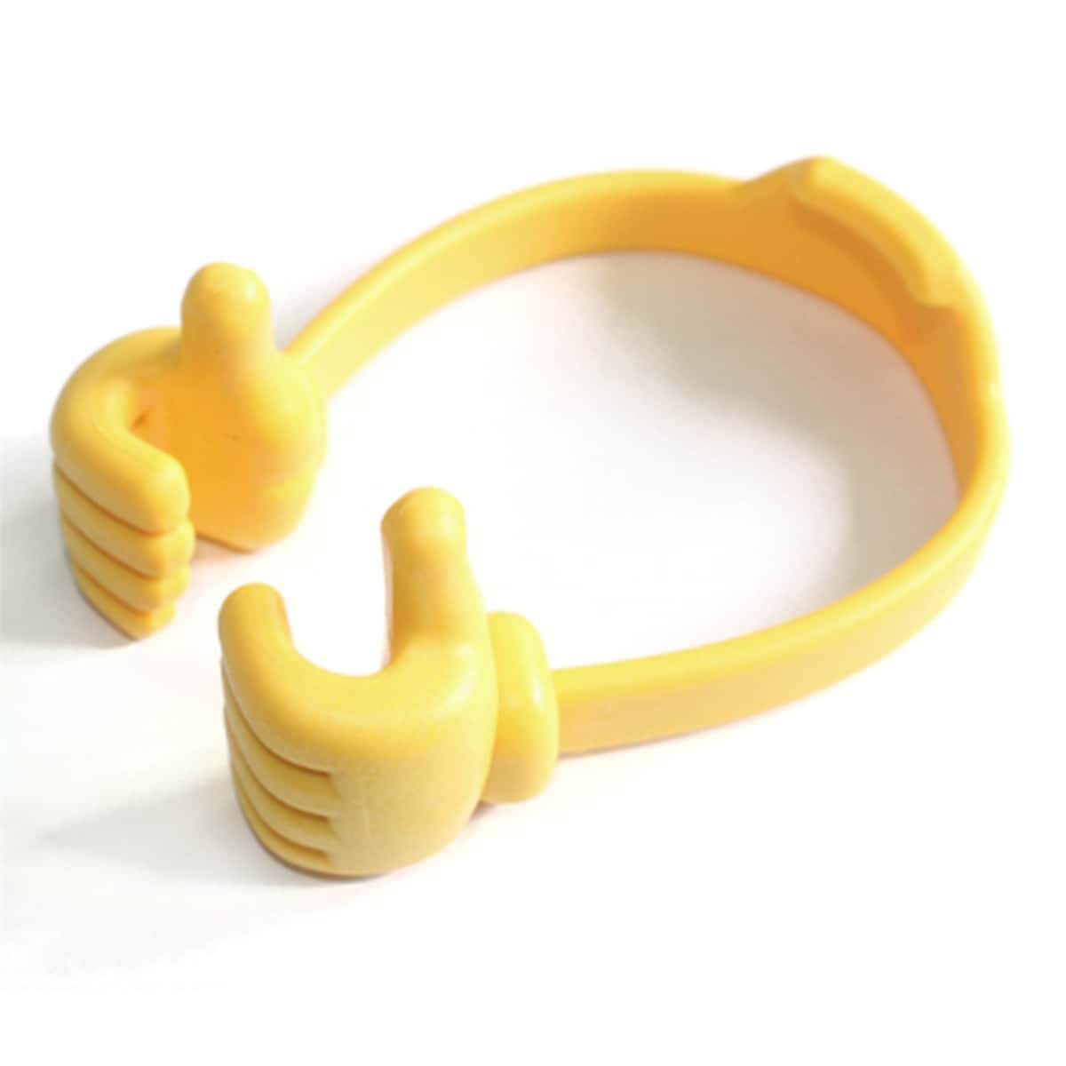 

Hand Shaped Phone Holder, Yellow