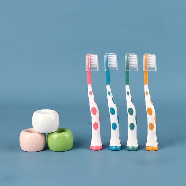 

4pcs Kids Cartoon Toothbrush, Multicolor