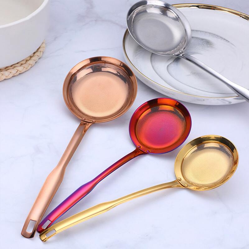 

1pc Random Color Soup Spoon, Multicolor