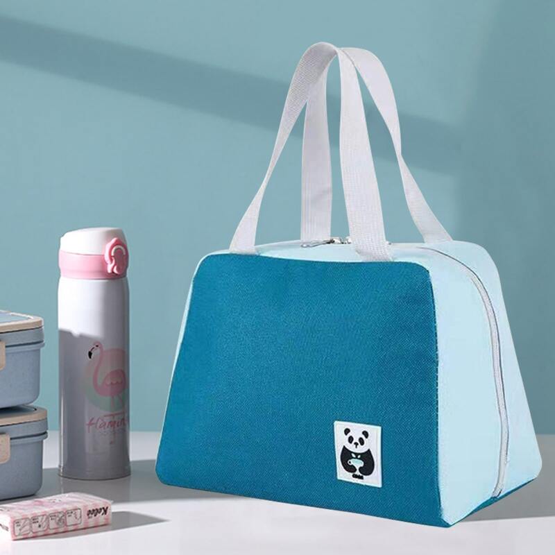 

Panda Print Insulation Lunch Bag, Blue