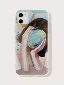 Figure Graphic Case Compatible With iPhone - Multicolor - View 1