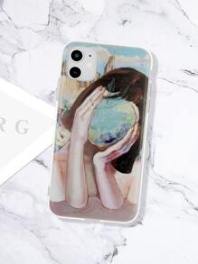 Figure Graphic Case Compatible With iPhone - Multicolor - View 2