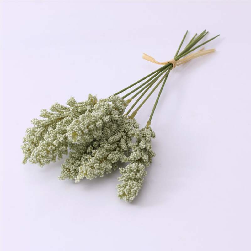 

6branches Artificial Wheat Ear, Green