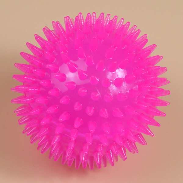 

Solid Dog Sound Toy, Pink