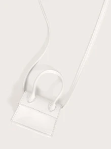 Bolso de cartero minimalista - Blanco - Ver 1