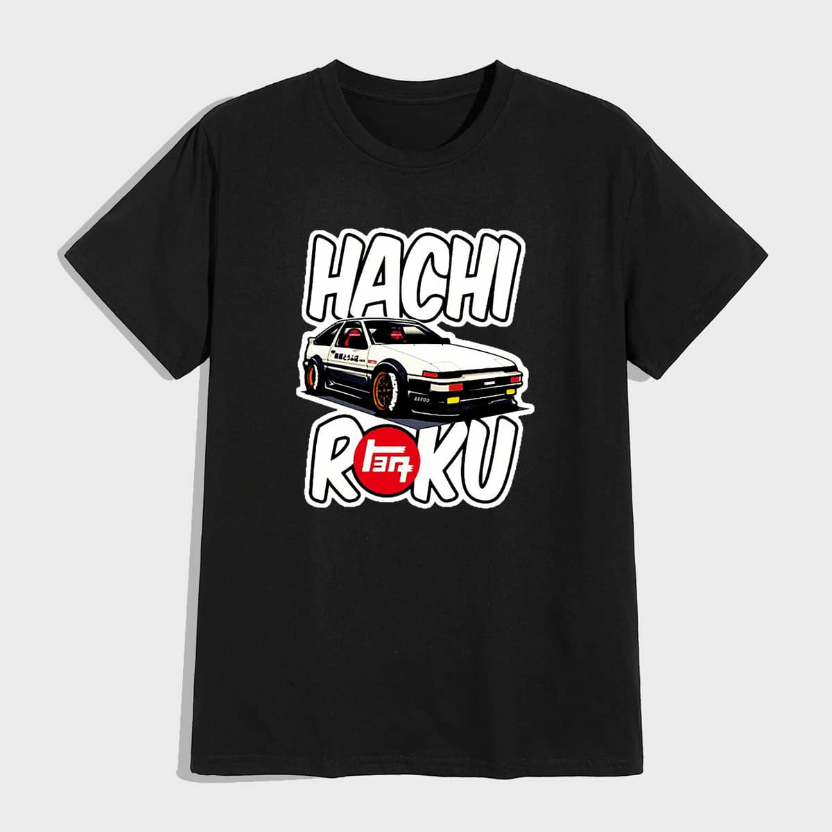 

Guys Letter Car Graphic Tee, Black