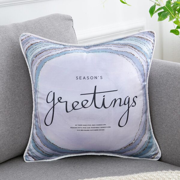 

Marble Pattern Cushion Cover Without Filler, Multicolor