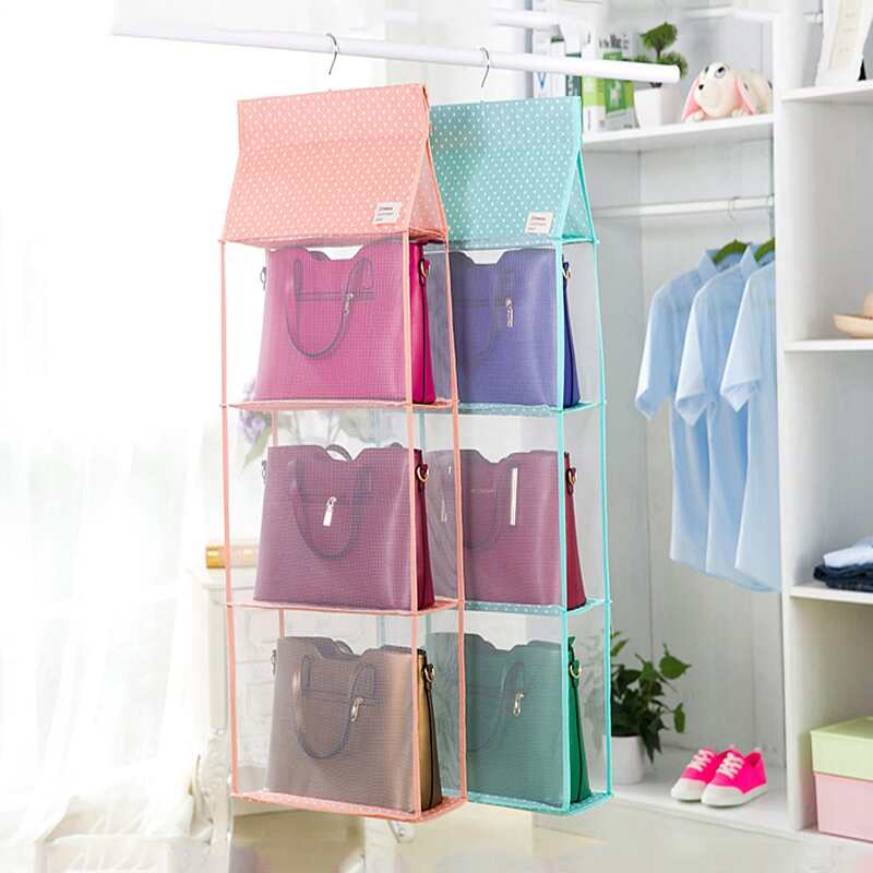 

1pc Hanging Random Color Bag Storage Bag, Multicolor