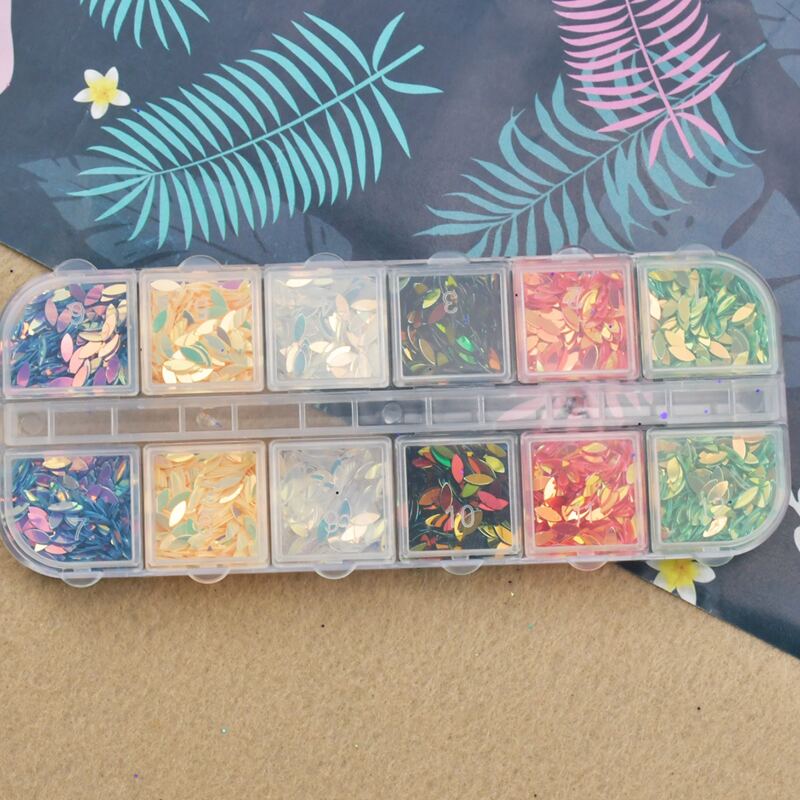 

1box Random Color DIY Sequin Accessory, Multicolor