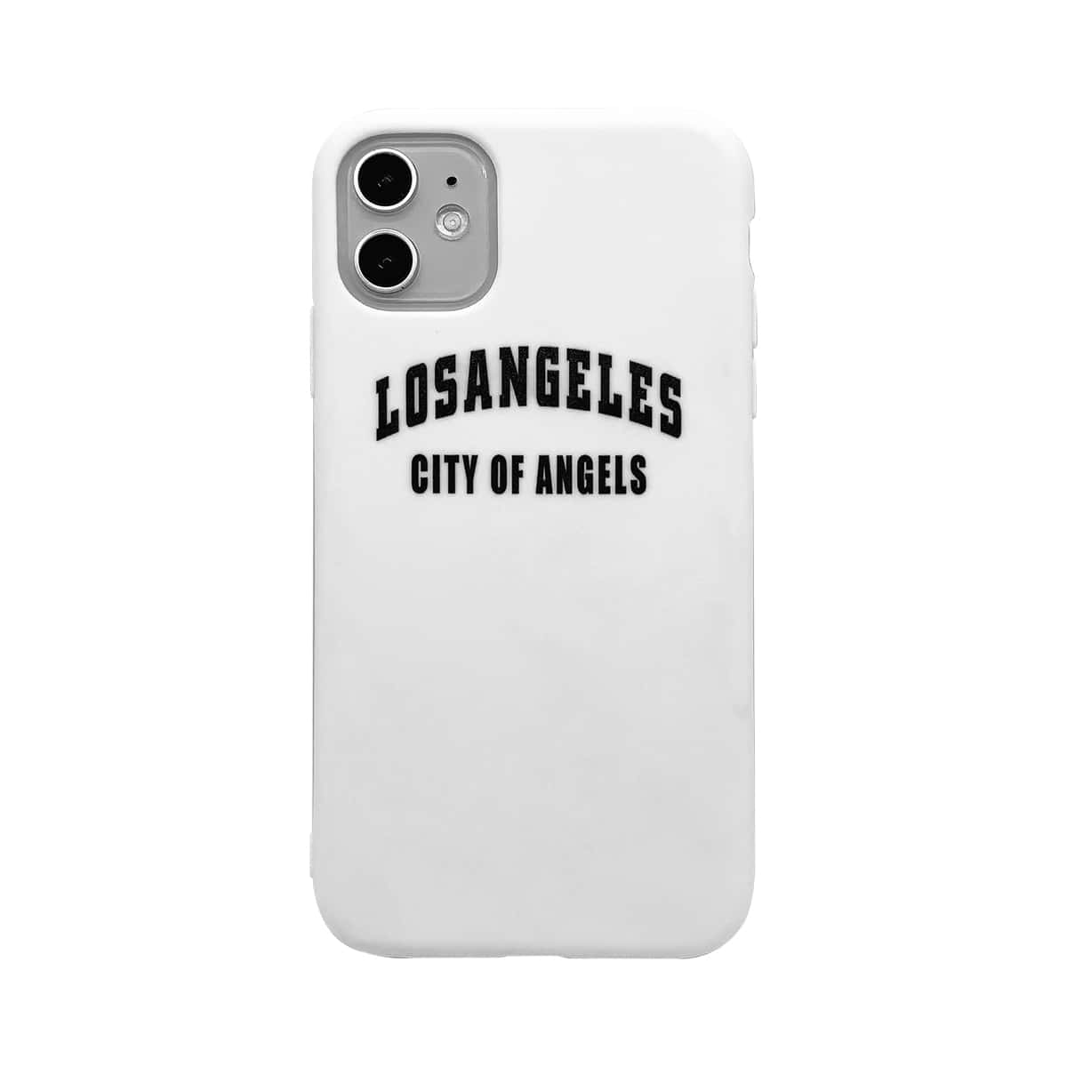 

Slogan Graphic iPhone Case, Black and white