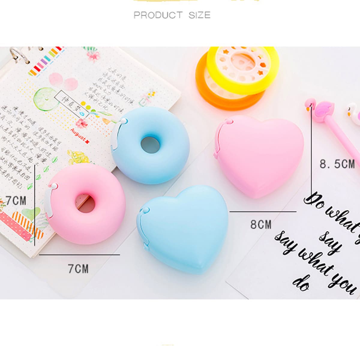 

1pc Random Cartoon Tape Dispenser, Multicolor