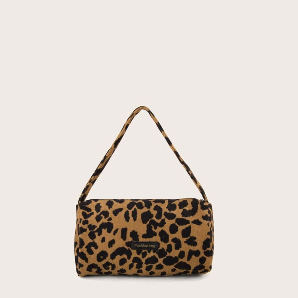

Leopard Shoulder Bag, Multicolor