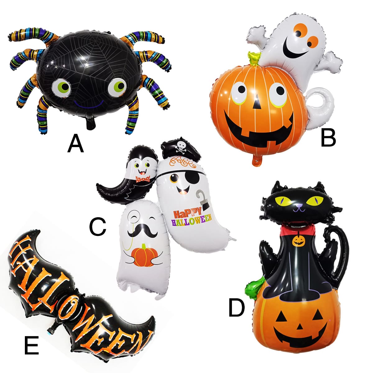 

1pc Halloween Balloon, Multicolor