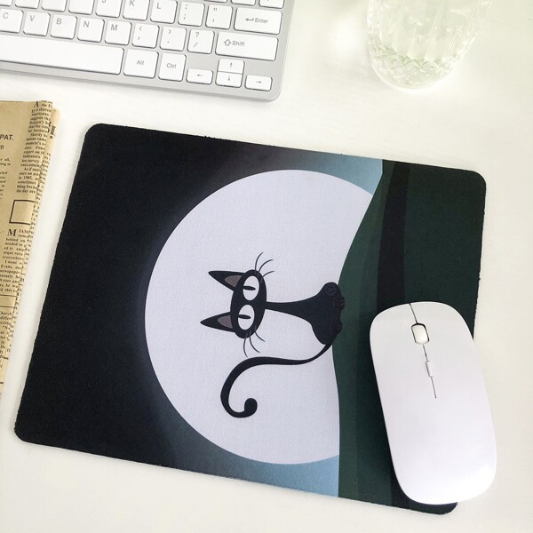 

Cat Pattern Mouse Pad, Multicolor