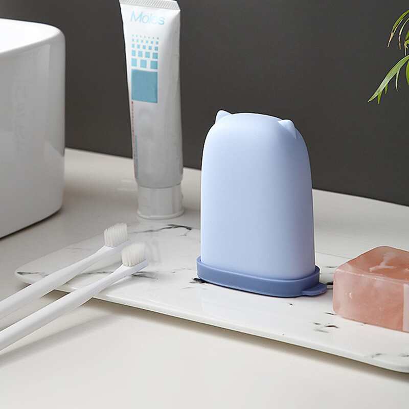 

1pc Portable Soap Box, Blue