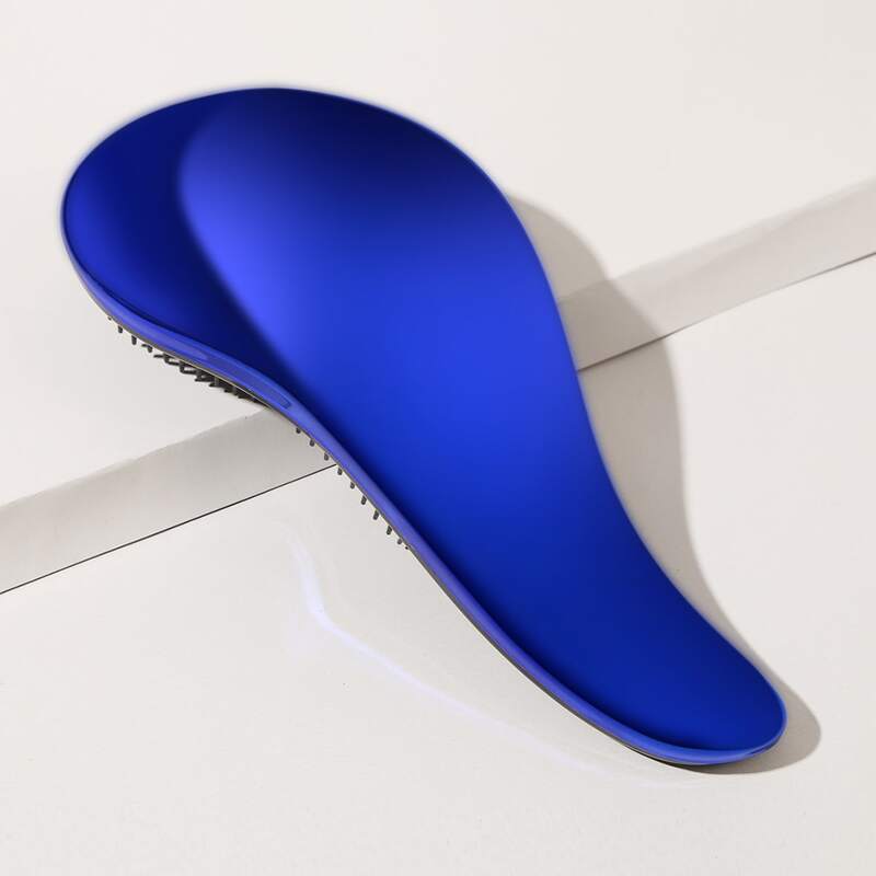

Solid Hair Comb, Blue