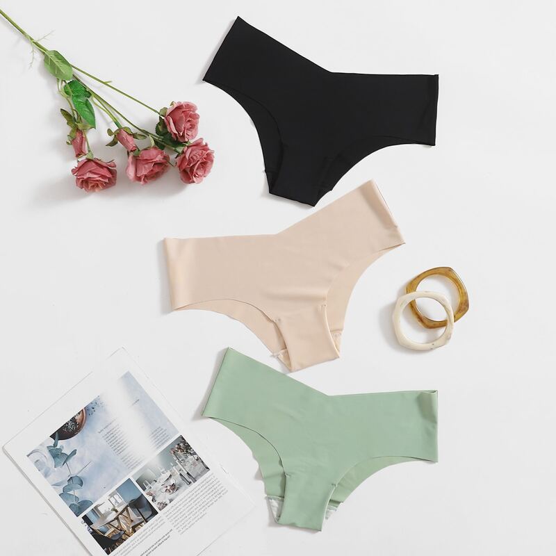 

3pack Solid Panty Set, Multicolor
