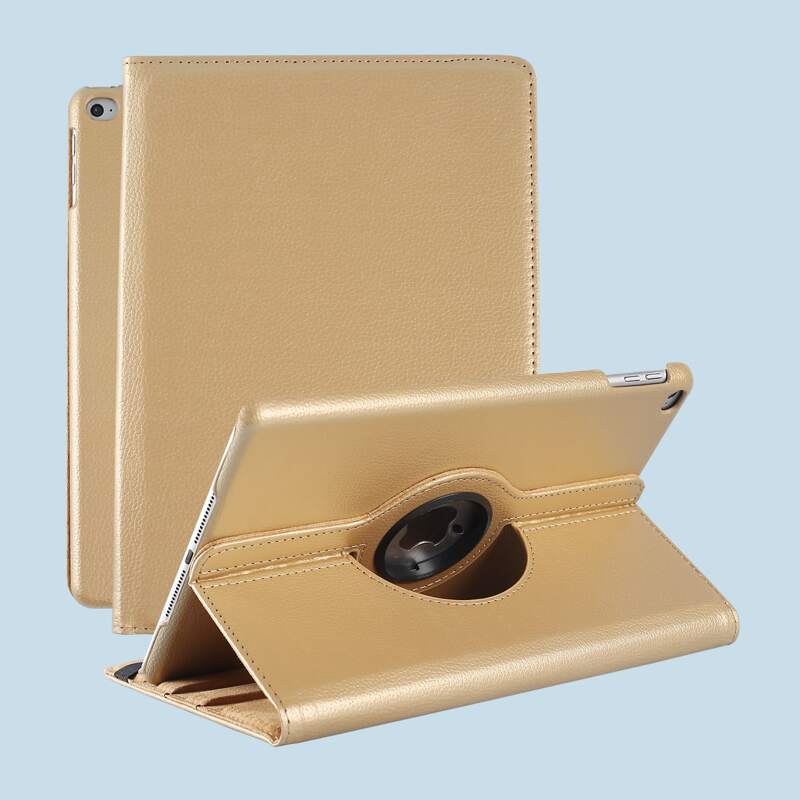 Rotatable iPad Case, Gold