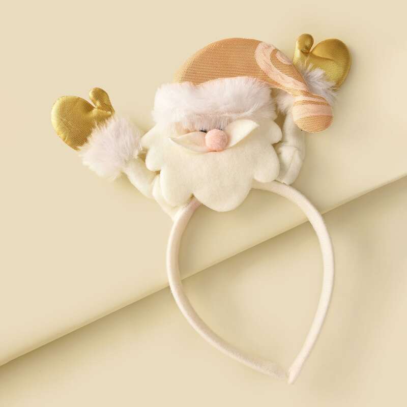 

Christmas Santa Claus Decor Hair Hoop, Multicolor