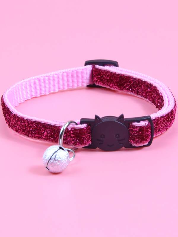 glitter cat collar