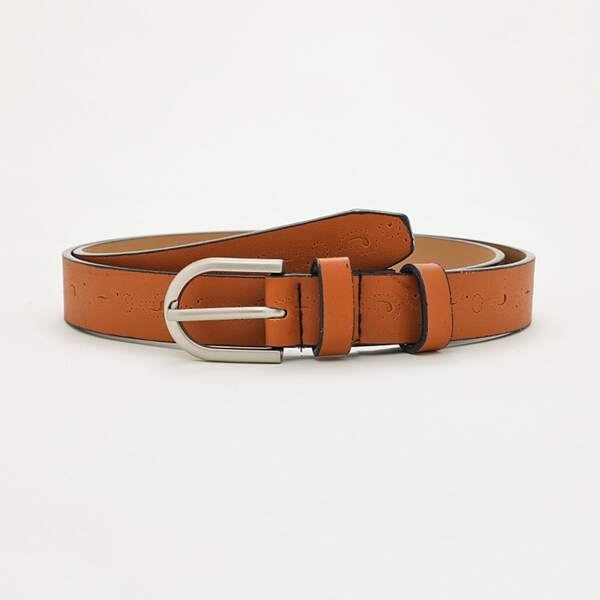 

Metal Buckle Belt, Orange