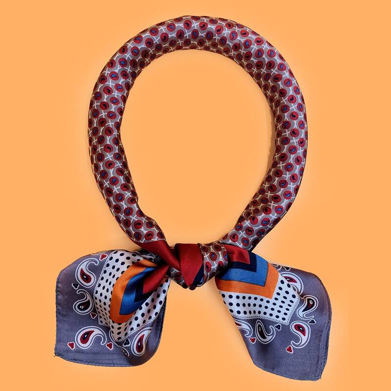 

Guys Paisley Print Bandana, Multicolor