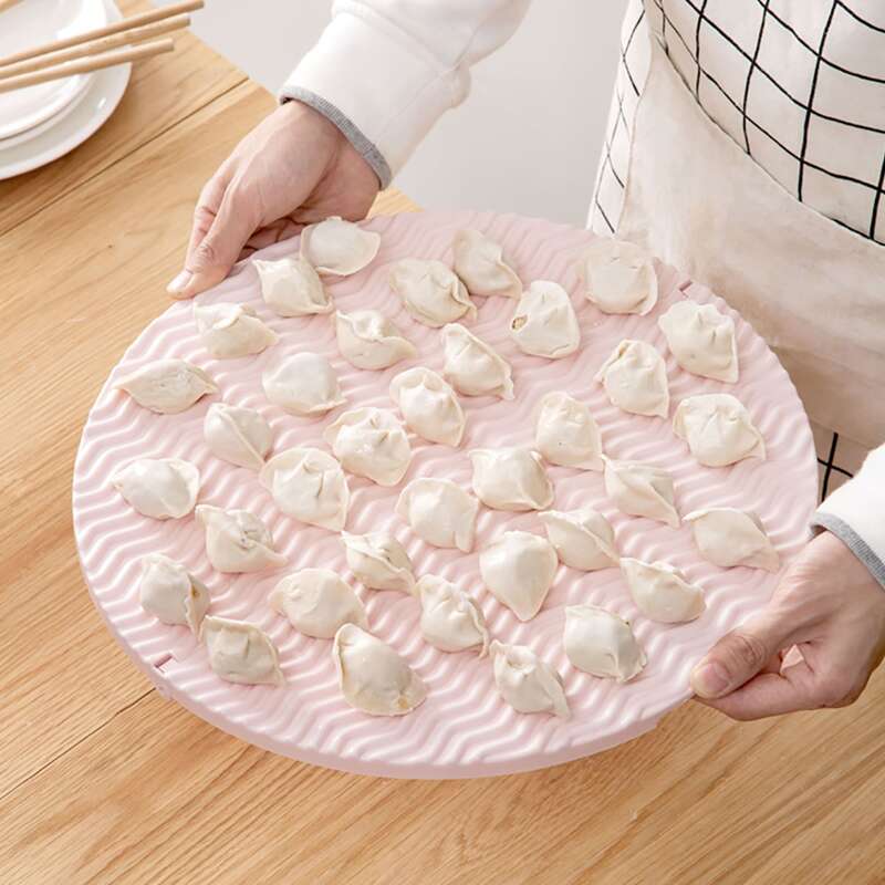 

1pc Kitchen Foldable Tray, Pink