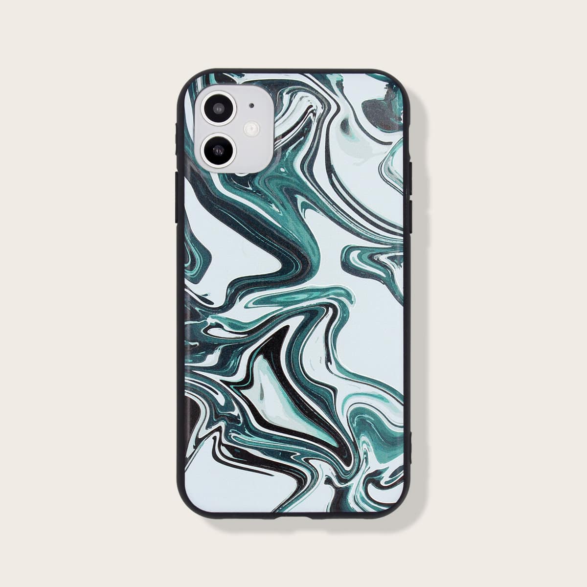 

Marble Print iPhone Case, Multicolor