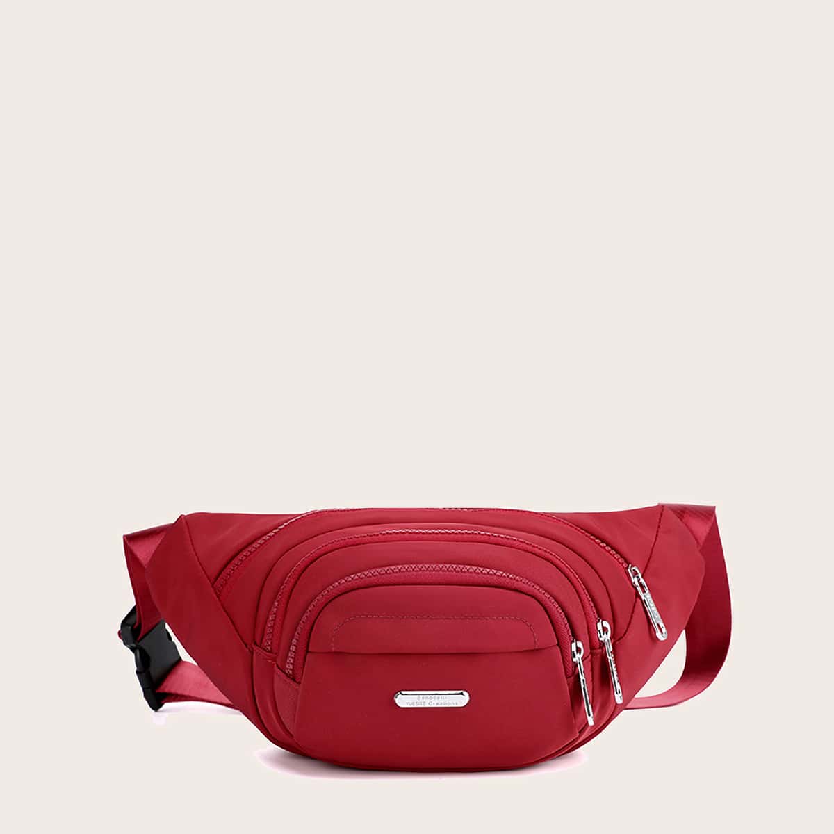 

Minimalist All-match Fanny Pack, Red