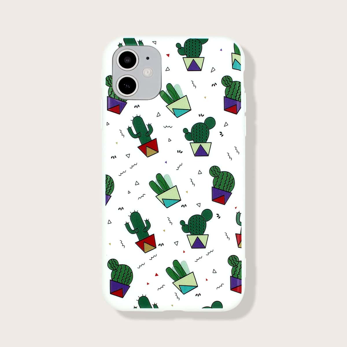 

Cactus Print iPhone Case, Multicolor